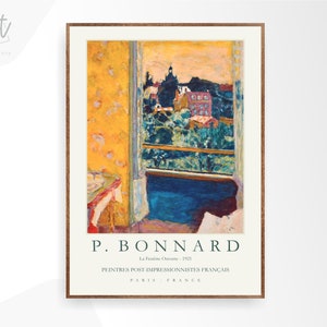 Pierre Bonnard Modern Art Print, Mid Century Poster, Gallery Wall Art