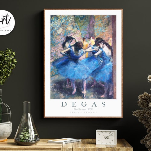 Degas Ballerine Peinture Affiche vintage Galerie Mur