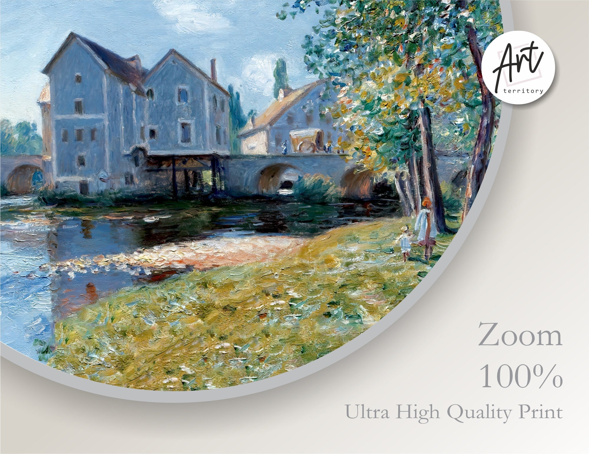 Alfred Sisley Art poster シスレー Alfred Sisley Art poster シスレー