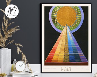 Hilma Af Klint Gallery Wall Art Exhibition Prints Poster