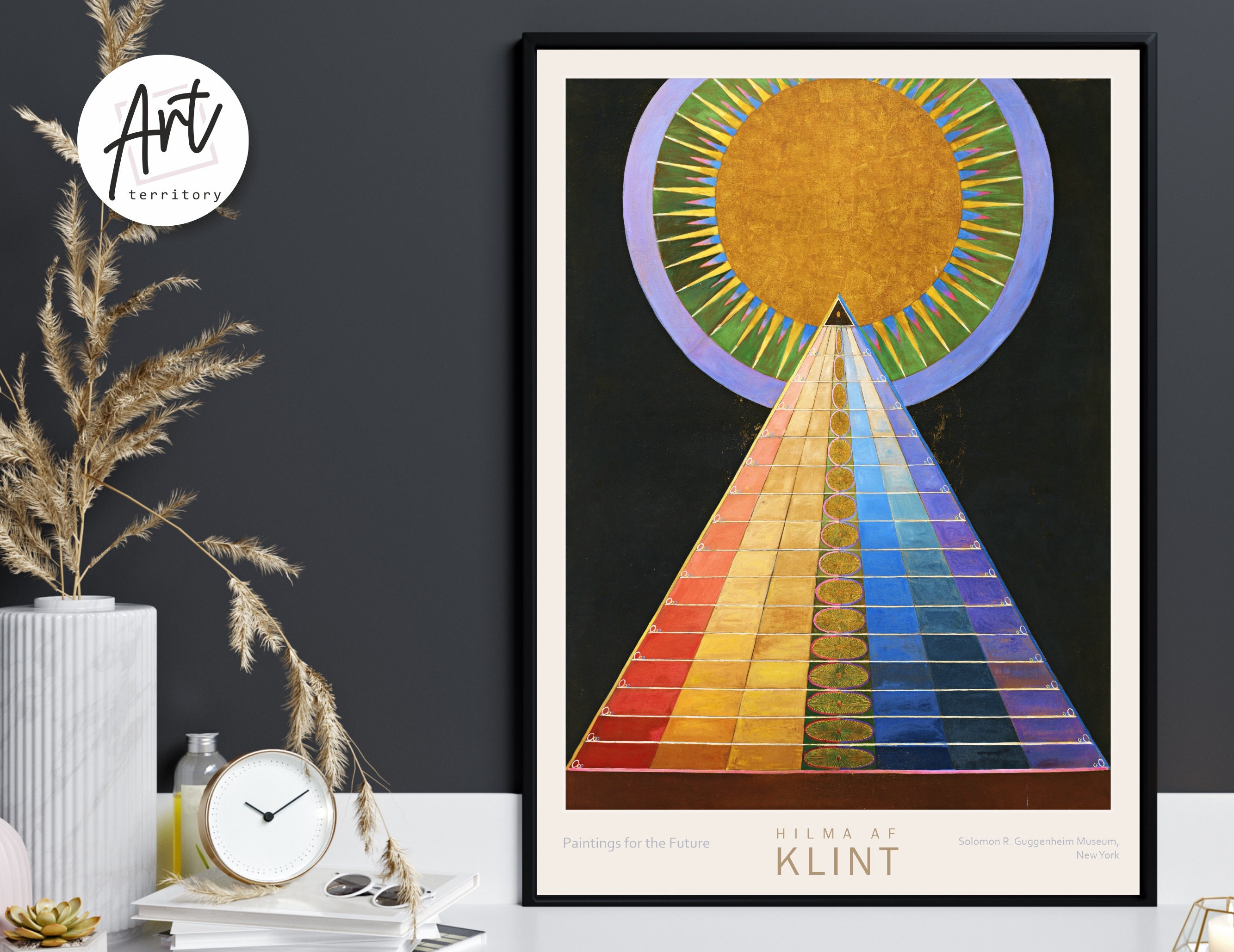 Hilma Af Klint Gallery Wall Art Exhibition Prints Poster