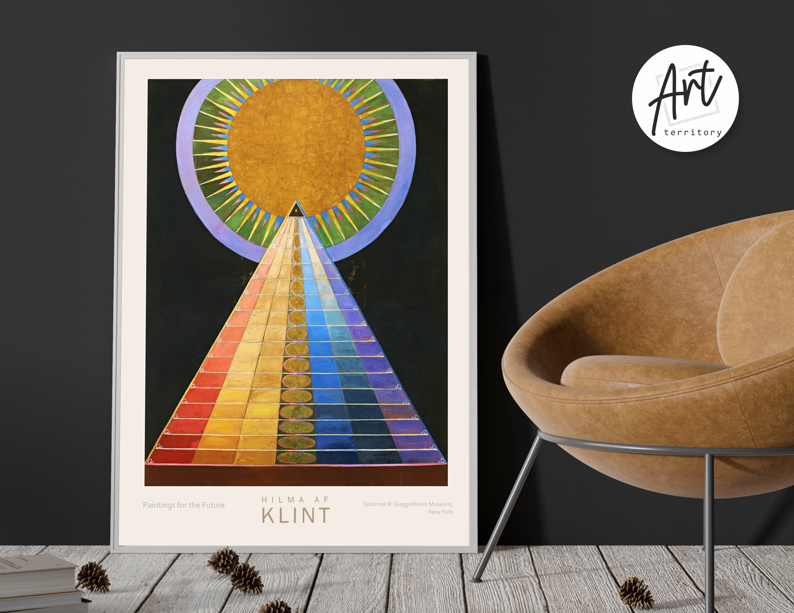 Hilma Af Klint Gallery Wall Art Exhibition Prints Poster