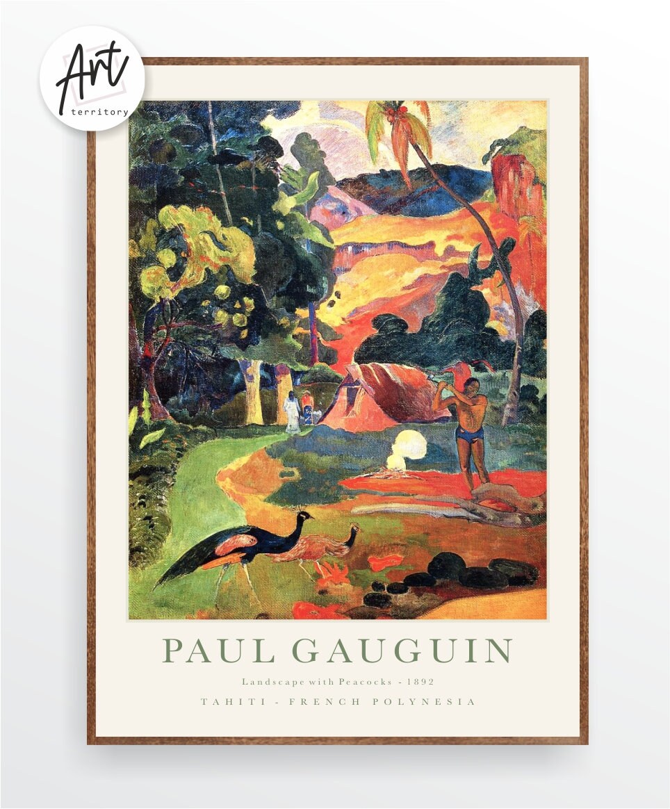 Gauguin Gallery Wall Art Set Museum Poster Prints Digital Prints Prints ...