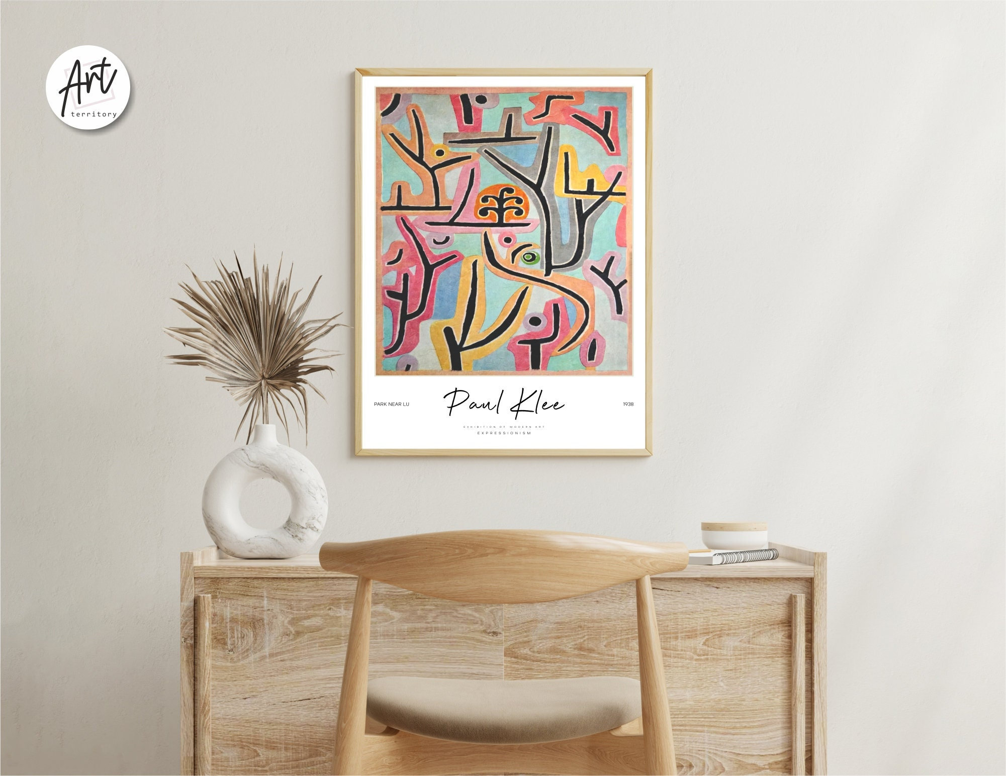 Paul Klee Art Print, Modern Extra Large Wall Art, Paul Klee