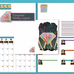 Dynamite Weekly Planner Packet Half Page