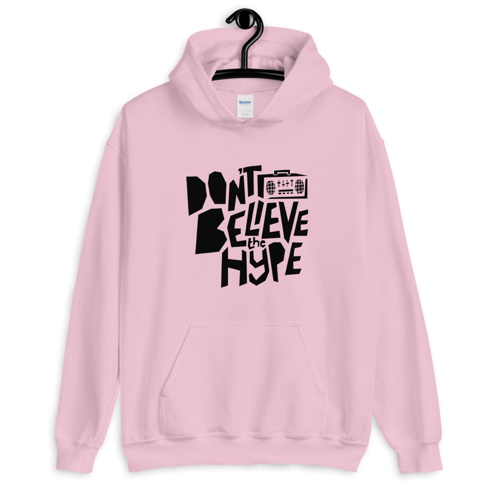 Dont Believe The Hype Unisex Hoodie | Etsy