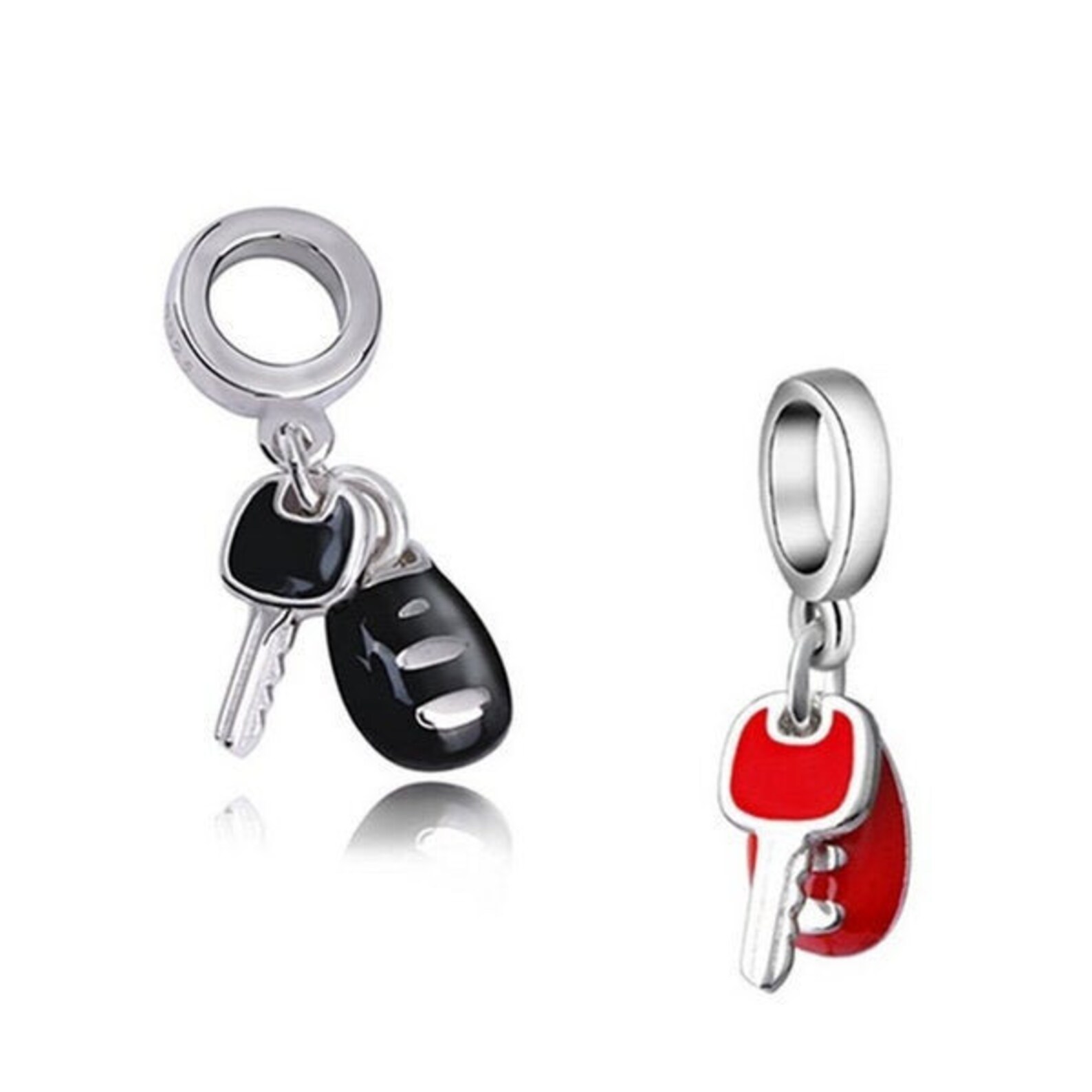 New Car Key Charms Love My Car Charm beads Fit pandora Etsy Italia