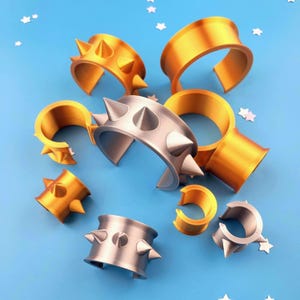 Custom Fursuit Ear Cuffs / Earrings
