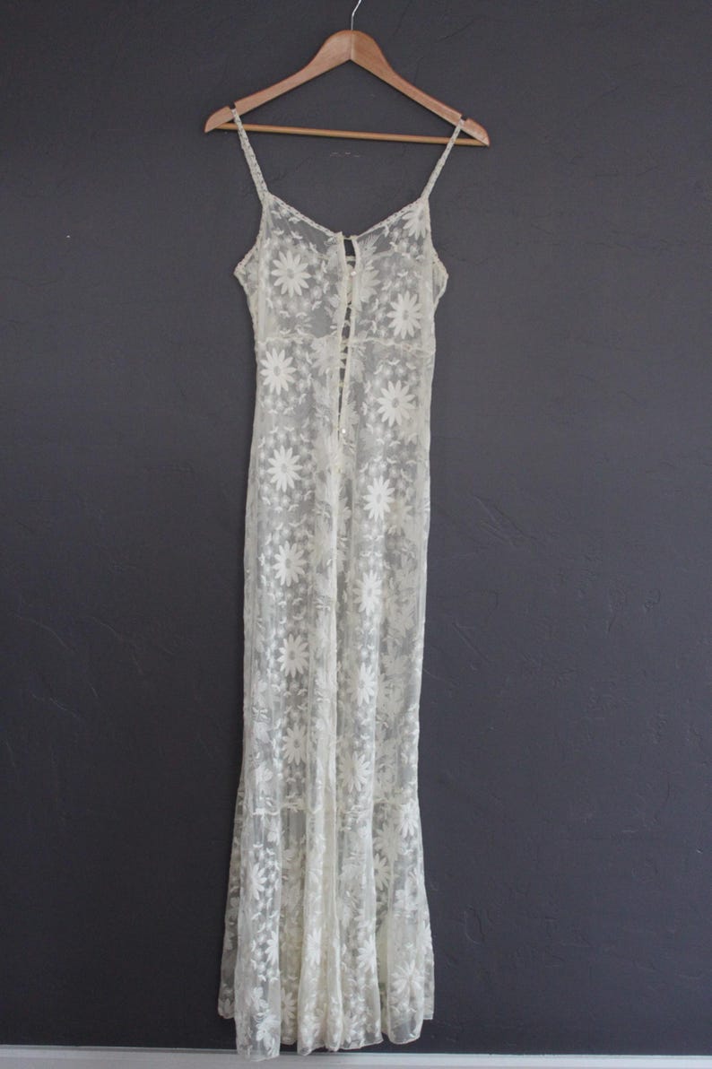 White lace Free People dress (Size XS) image 1