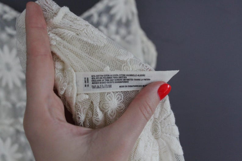 White lace Free People dress (Size XS) image 5