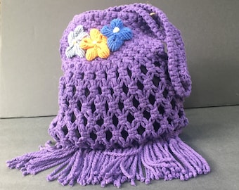 Macrame Shoulder Bag