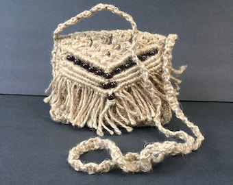 Macrame Shoulder Bag