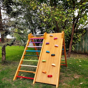 Up is the Way! Double Climbing Frame with 4 Routes