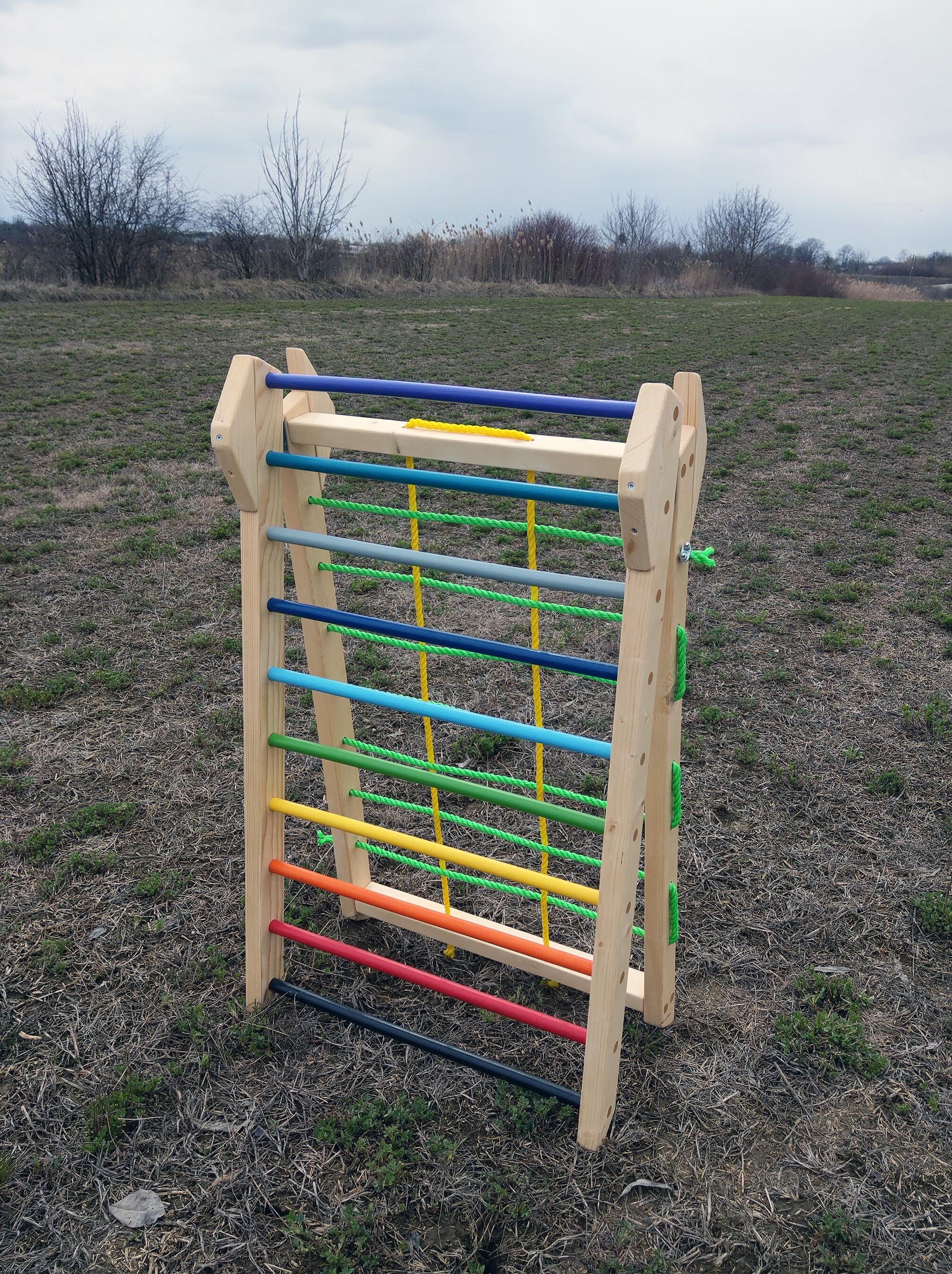 The Great Escape Large Climbing Frame with a rope side | Etsy