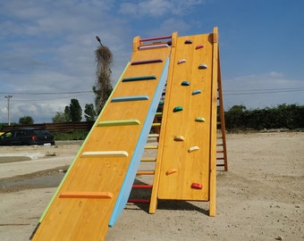 The Fireman's Challenge - Hugest Climbing Frame with 4 Routes