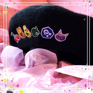 Animal Crossing embroidered beret image 4
