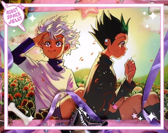 Póster de Gon y Killua de 11 x 17 pulgadas