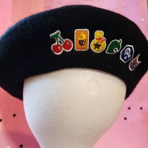 Animal Crossing embroidered beret image 5