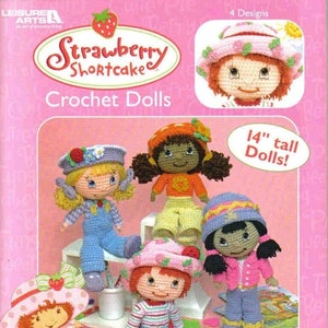 Strawberry Dolls to Crochet / Crochet Patterns / Craft E-Book / Pattern PDF / PDF Crochet / Instan