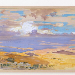 Samsung Frame TV Art Vintage Jerusalem Painting Digital Download