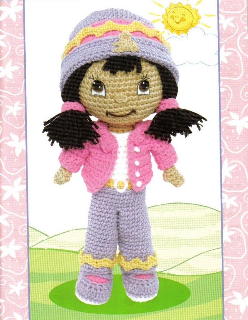 Strawberry Dolls to Crochet / Crochet Patterns / Craft E-Book / Pattern PDF / PDF Crochet / Instan image 3