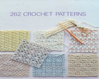 Rare Vintage 262 Pattern Japanese Crochet Book | Crochet Bible | E-book PDF  | Crochet and Knitting | PDF Crochet | Craft E-Book |Pattern PDF