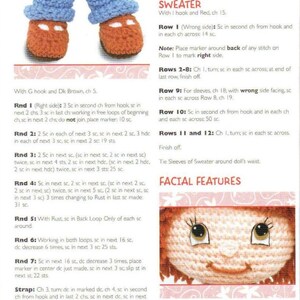 Strawberry Dolls to Crochet / Crochet Patterns / Craft E-Book / Pattern PDF / PDF Crochet / Instan image 6