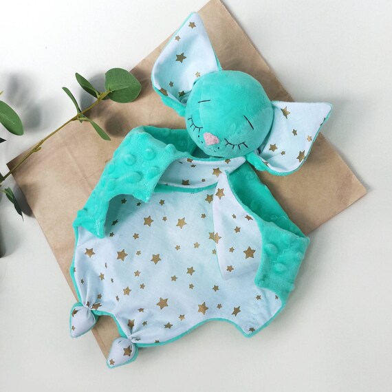 Breathable Lovey Blanket Bat Black Bat Baby Blanket Muslin Etsy