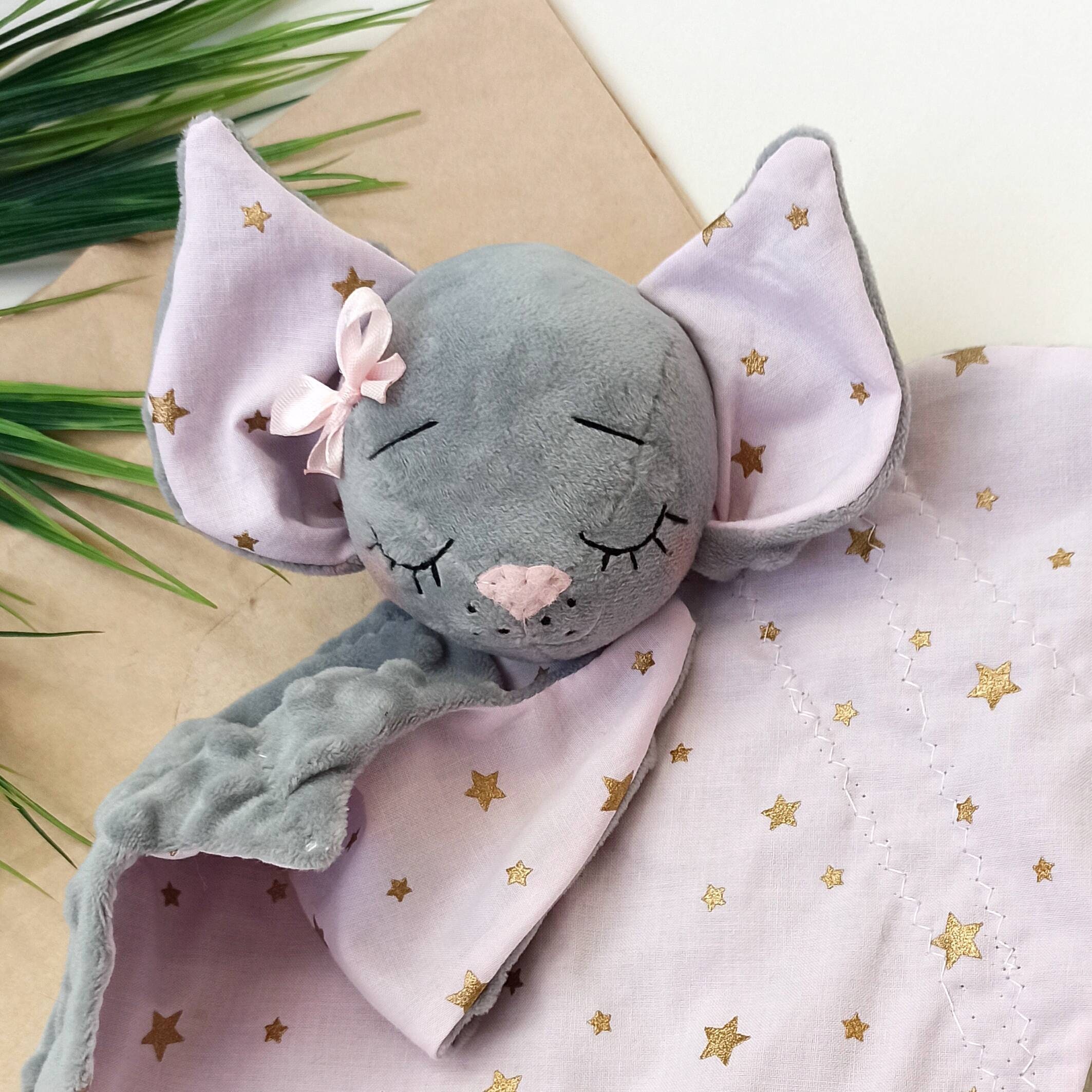 Personalized Cuddle Comfort Blanket Bat Baby comforter bat Etsy