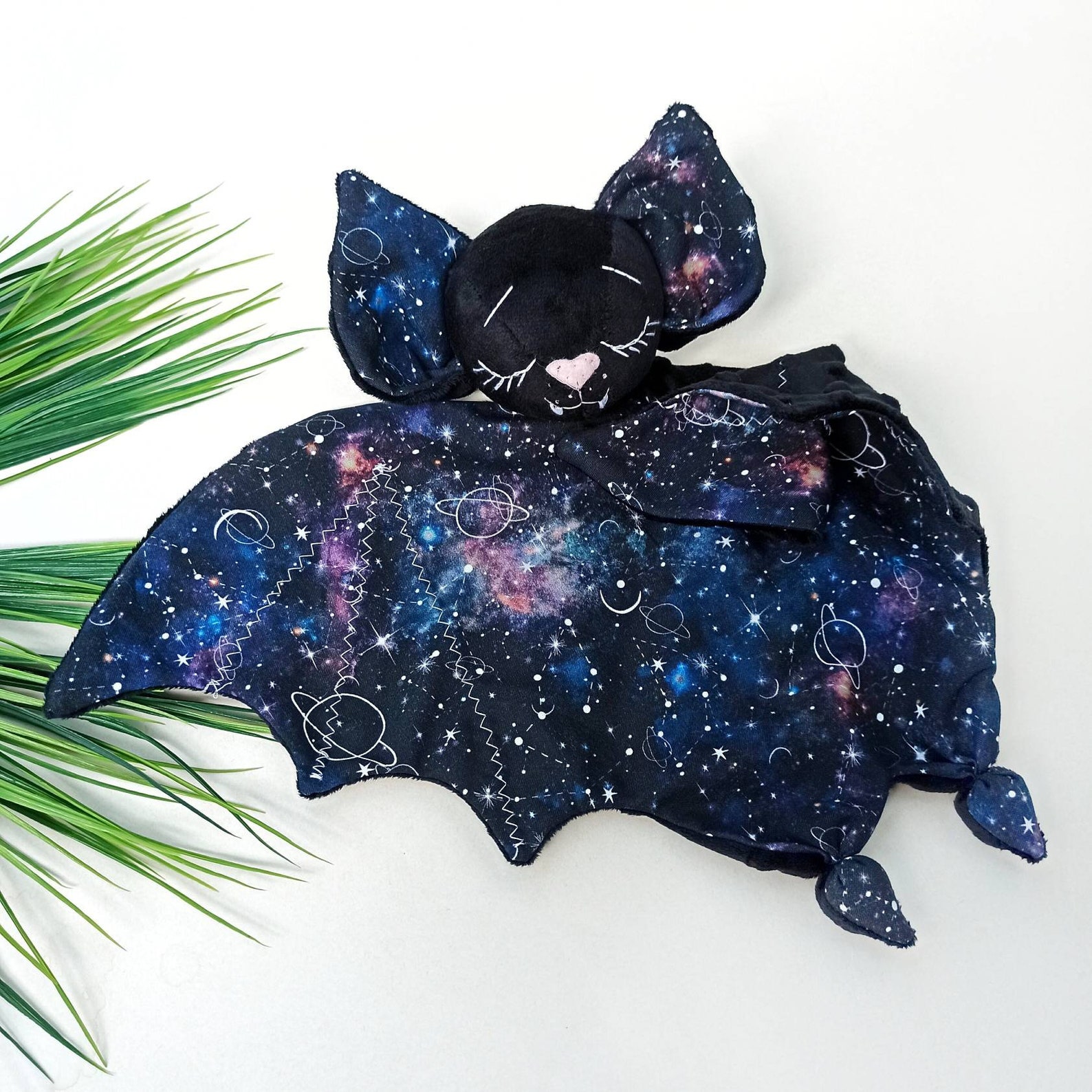 Baby blanket bat Purple baby blanket bat Galactic bat Etsy