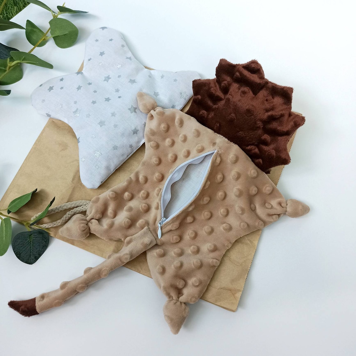 Heating pad stuffed animal Heating pad microwavable Eco Etsy