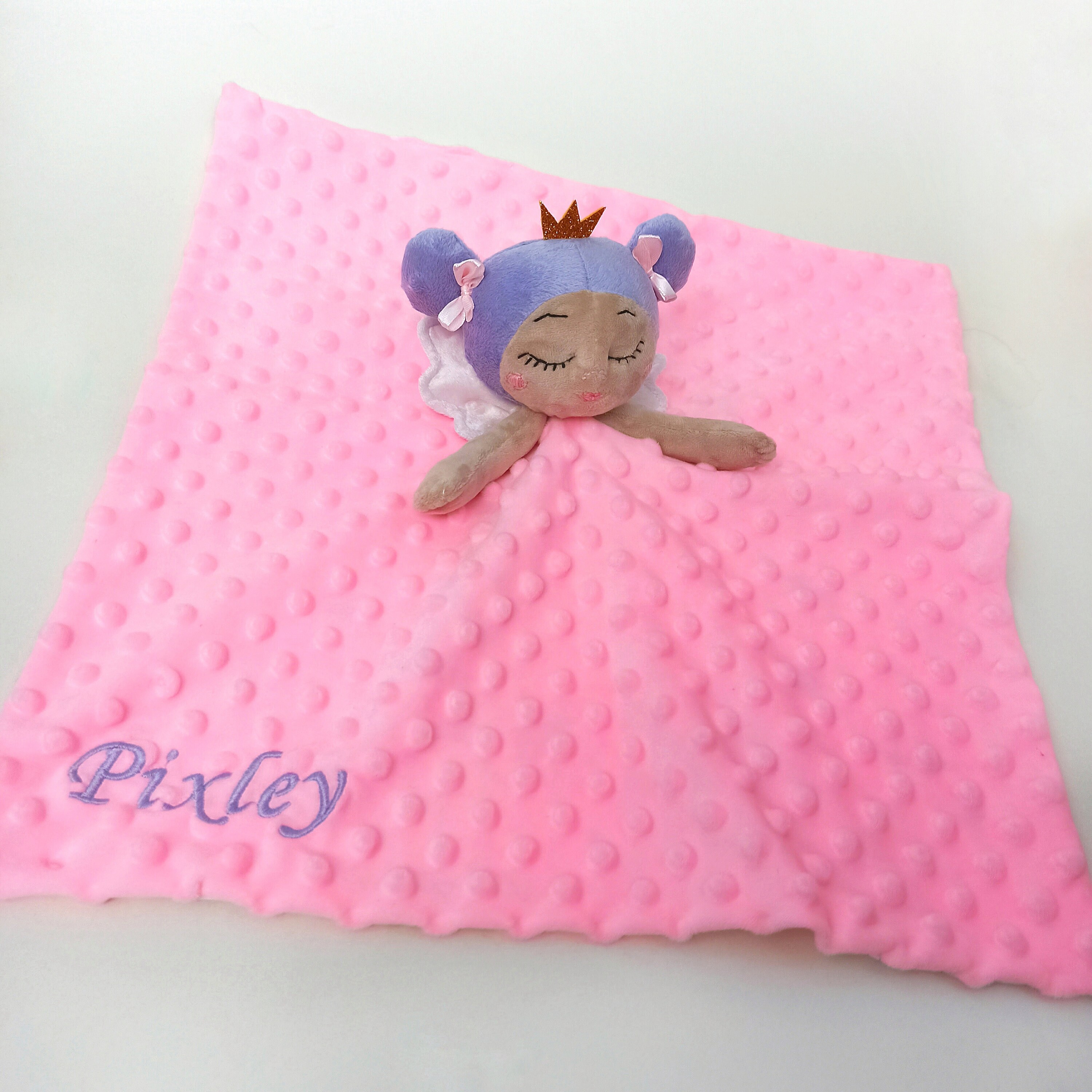 Fairy loveys for baby girl Lovey doll for babies | Etsy