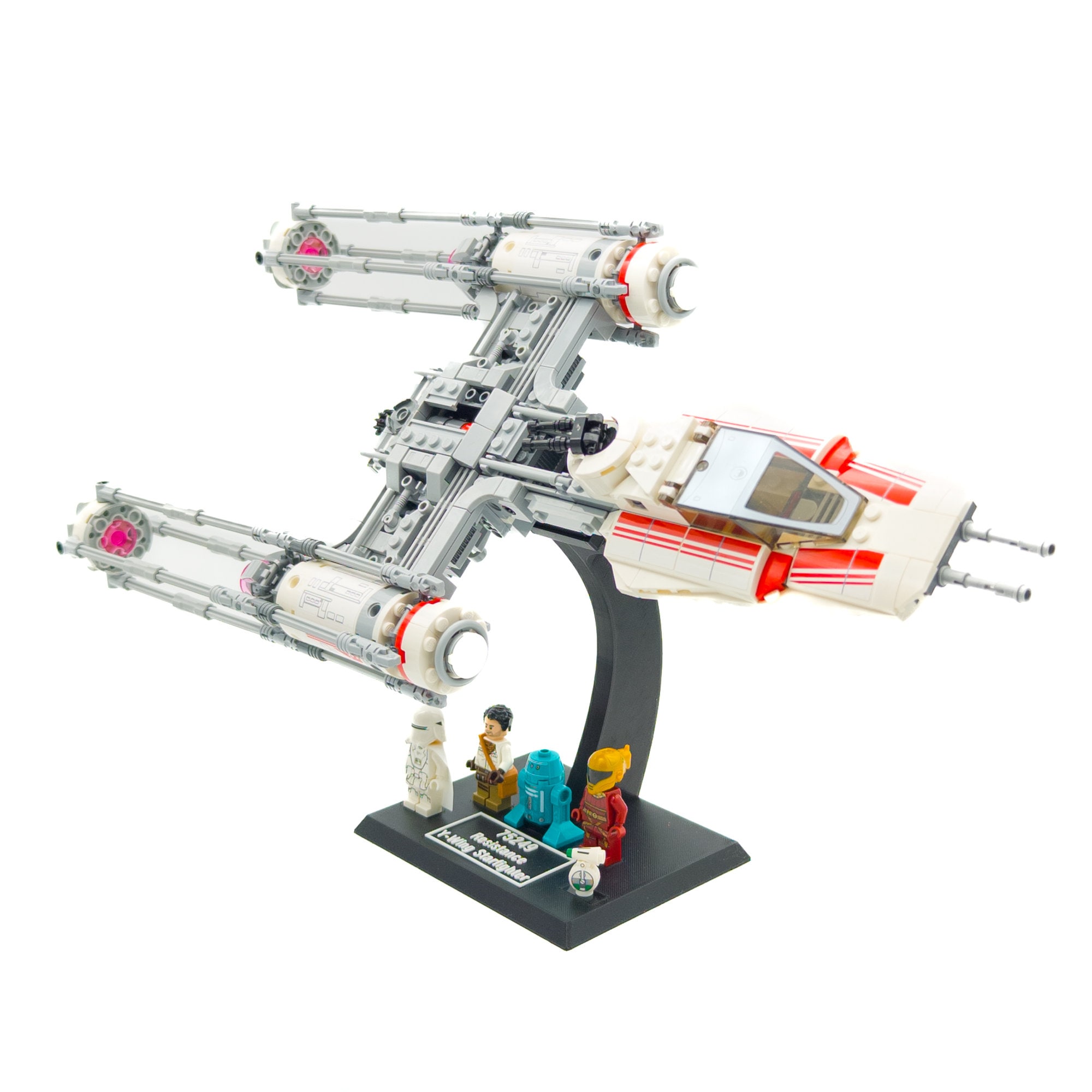 Display Stand for Lego Star Wars 75249 Resistance Y wing Starfighter Etsy