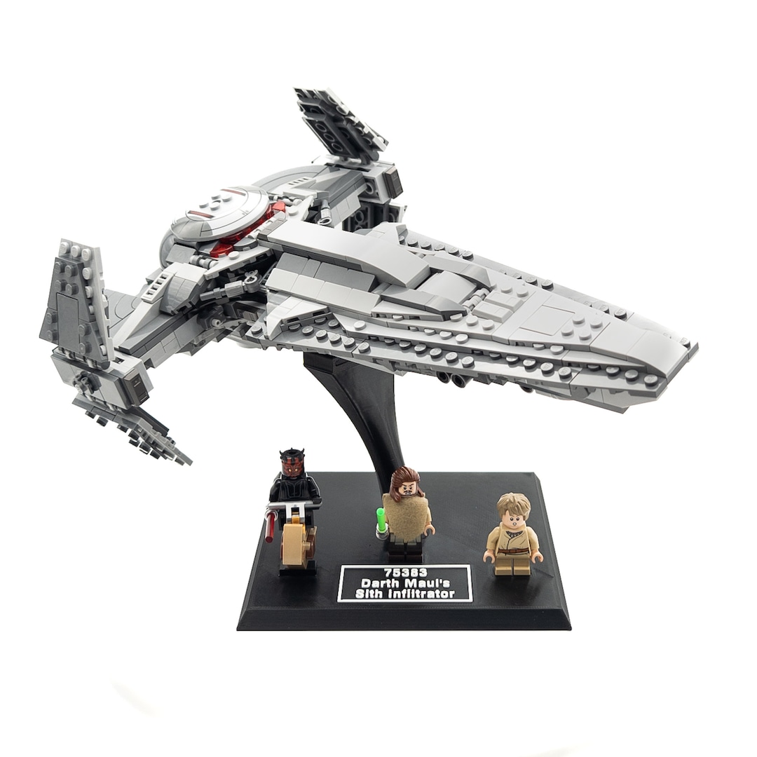 Display Stand for Lego Star Wars 75383 Darth Maul's Sith