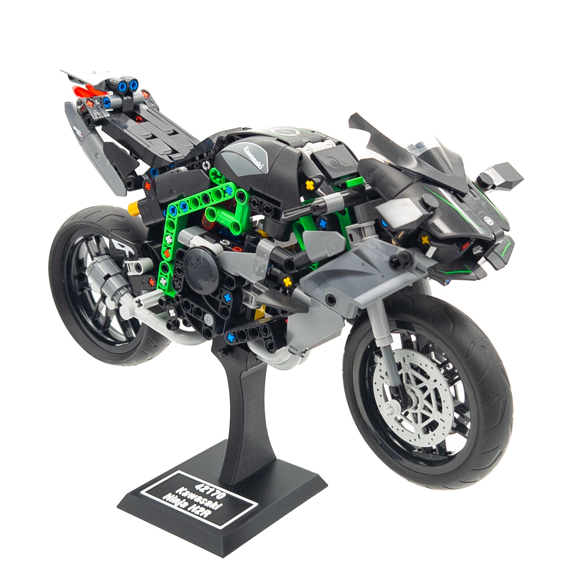 カーペンター　120.120.140 新品未使用品 Display Stand for LEGO Technic 42170 Technic Kawasaki Ninja H2R