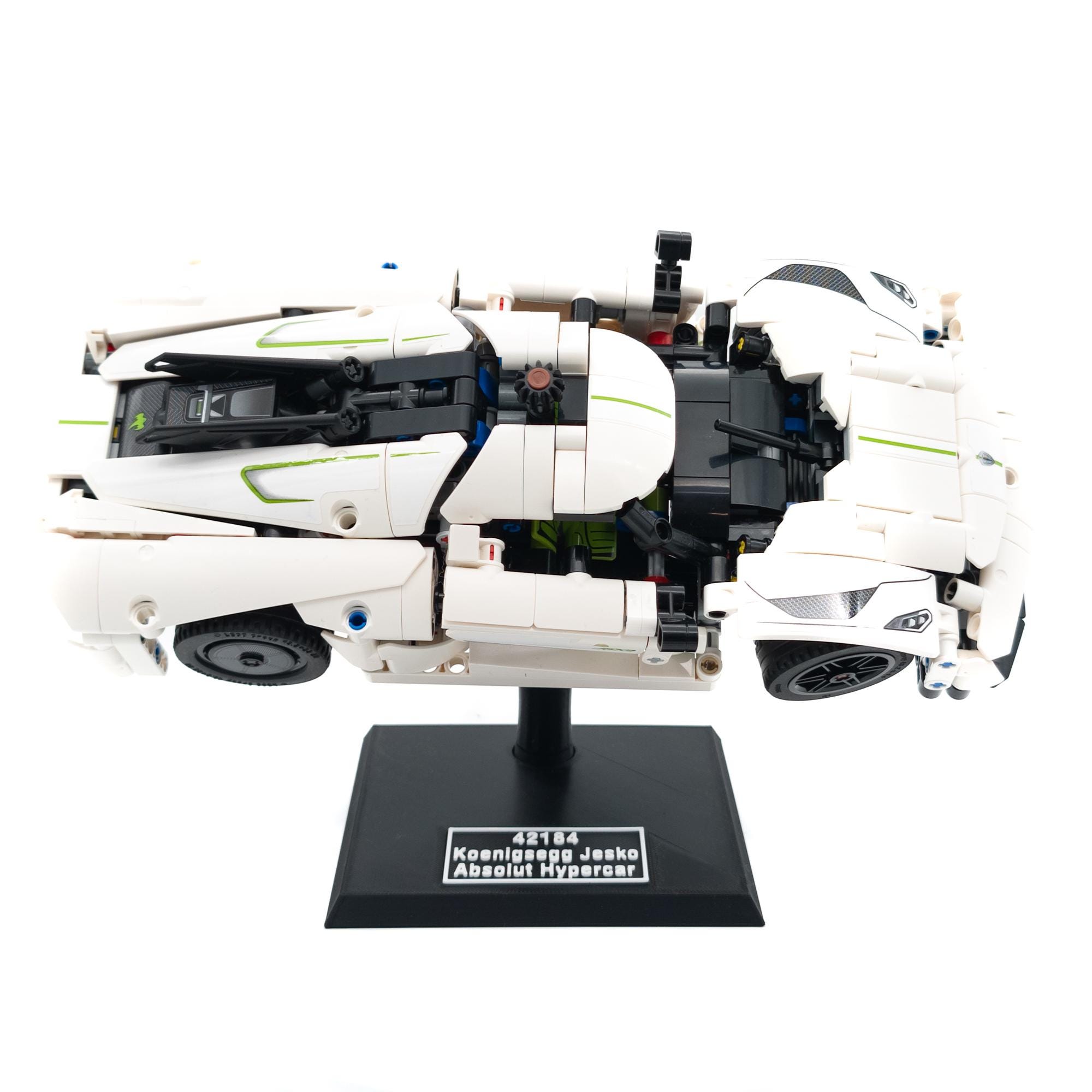Display Stand for LEGO Technic 42184 / 42173 Koenigsegg Jesko