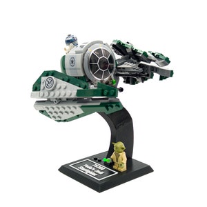 Display Stand for Lego Star Wars 75168 / 75360 Yoda&#39;s Jedi Starfighter