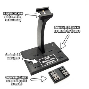 Ausstellungsständer für LEGO 10327 ICONS Dune Atreides Royal Ornithopter Bild 4