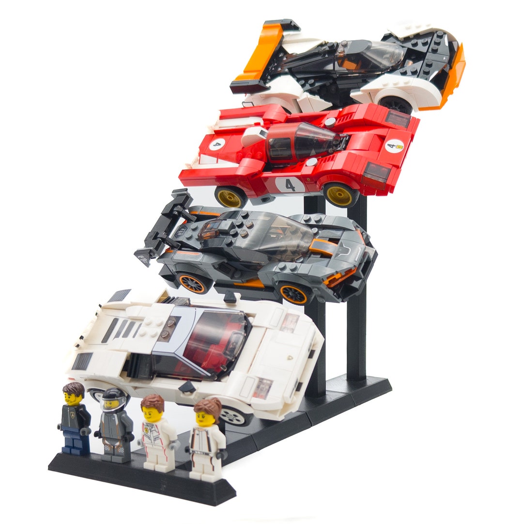Display Stand for Any LEGO Speed Champions Models Configure Your Own Display Stand Etsy
