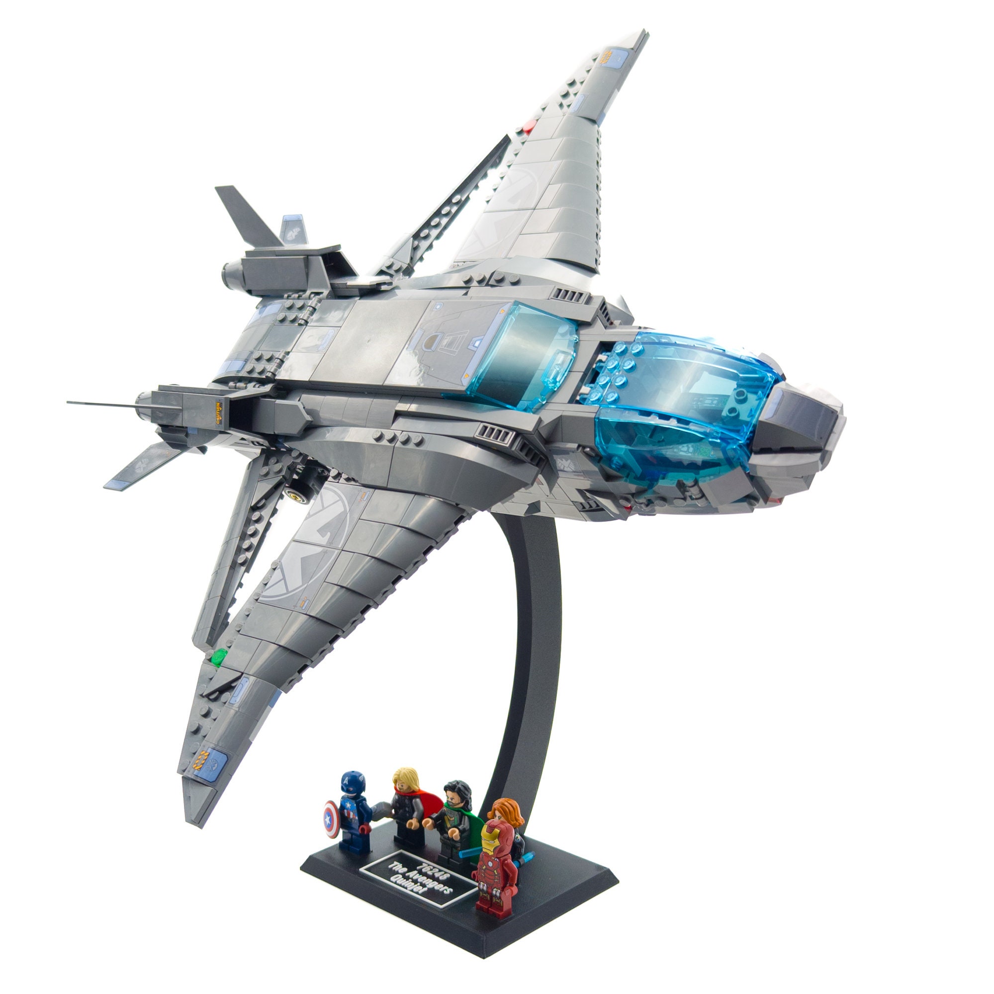 Display Stand for Lego Marvel 76248 the Avengers Quinjet Etsy