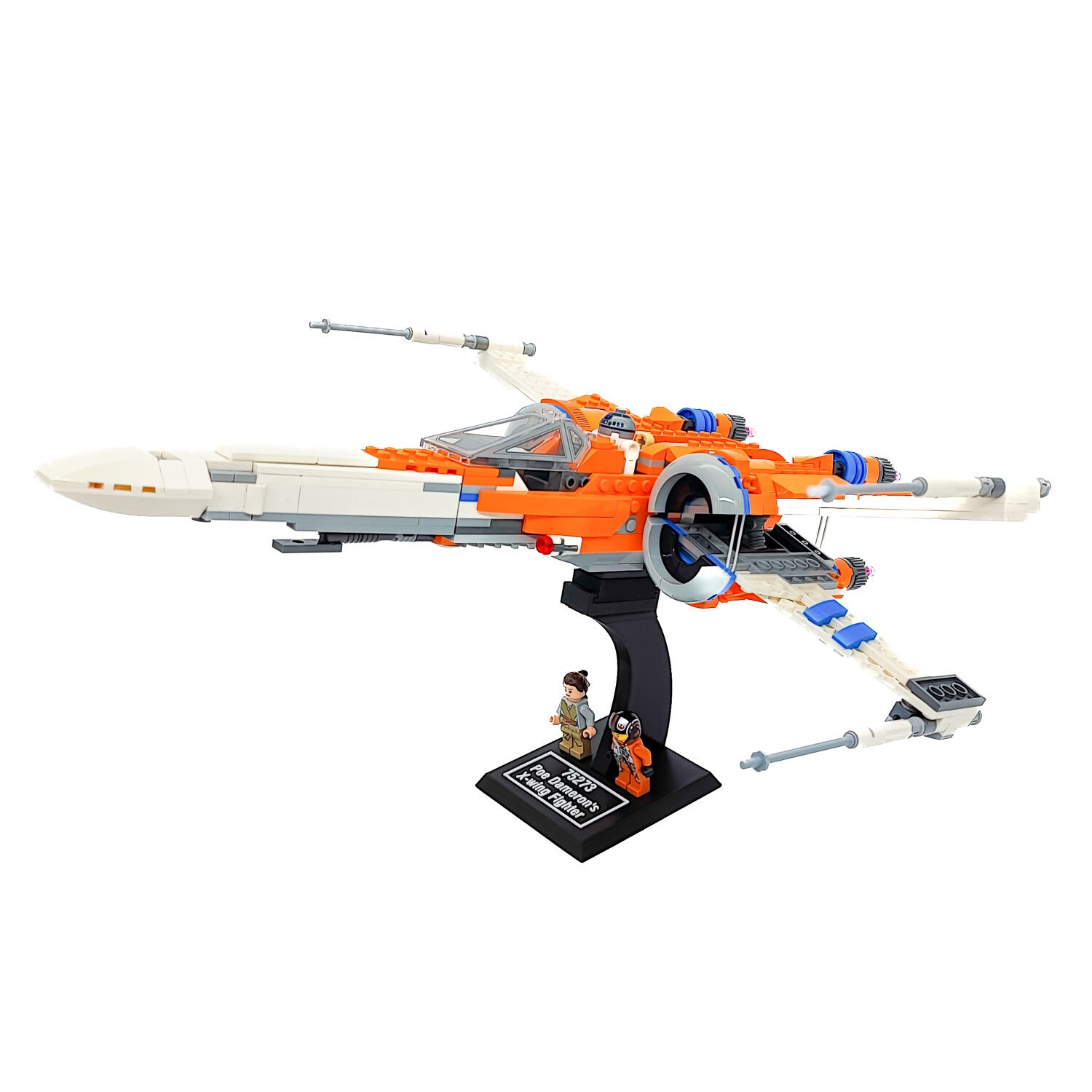 Display Stand Asc for Lego Star Wars 75301 75218 75273 75102 X wing Fighter Etsy