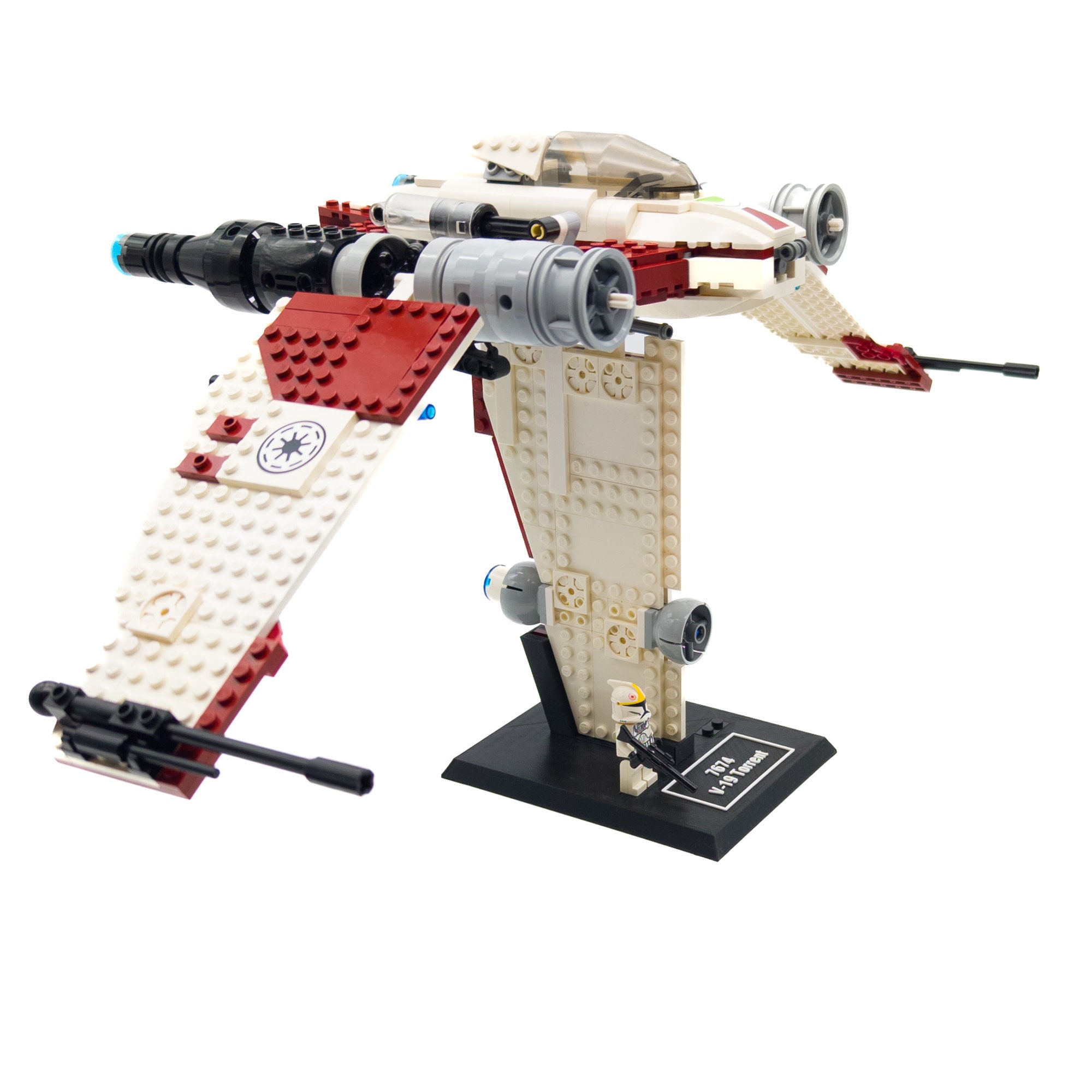 Display Stand for Lego Star Wars 7674 V 19 Torrent Etsy