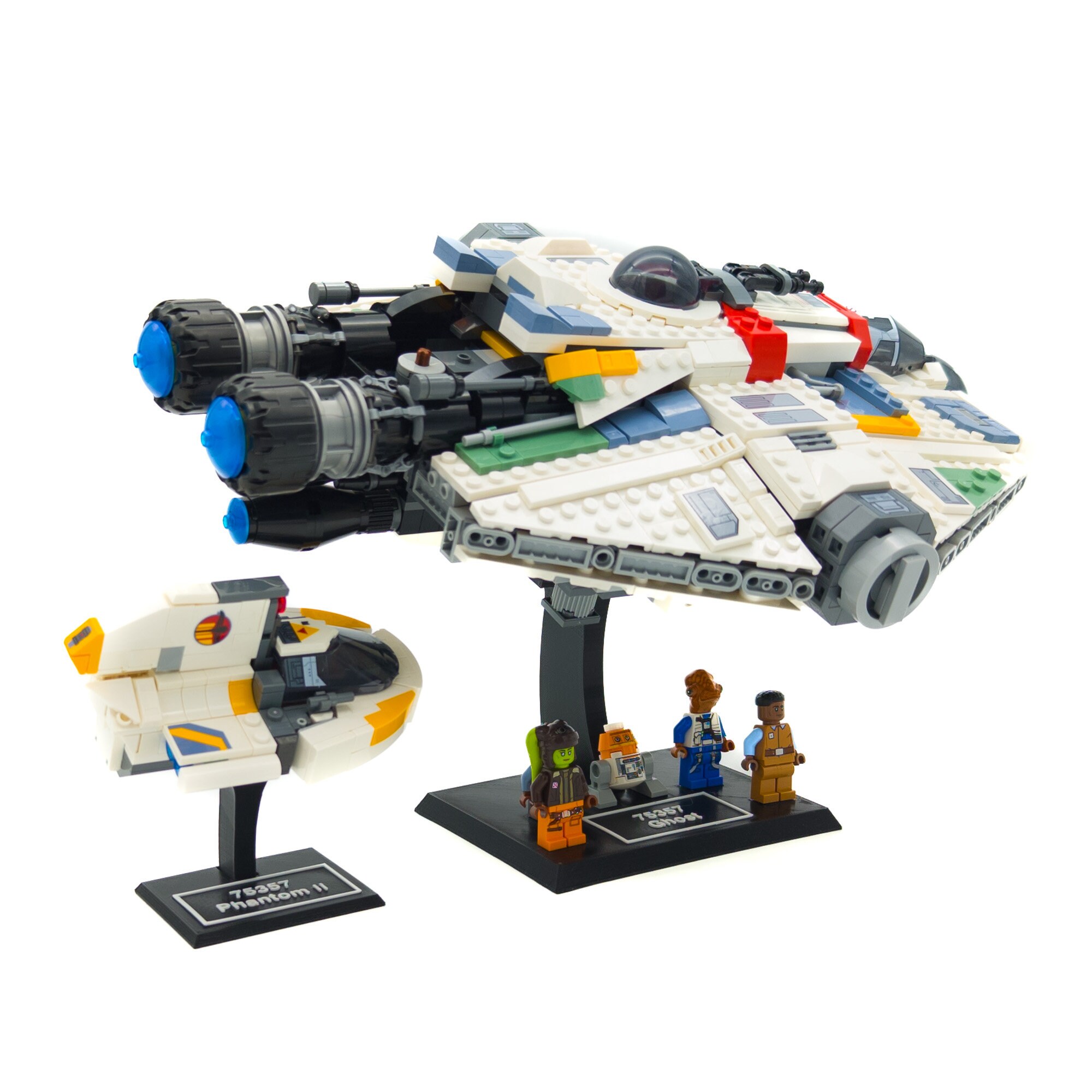 Display Stand for Lego Star Wars 75357 Ghost and Phantom II Etsy