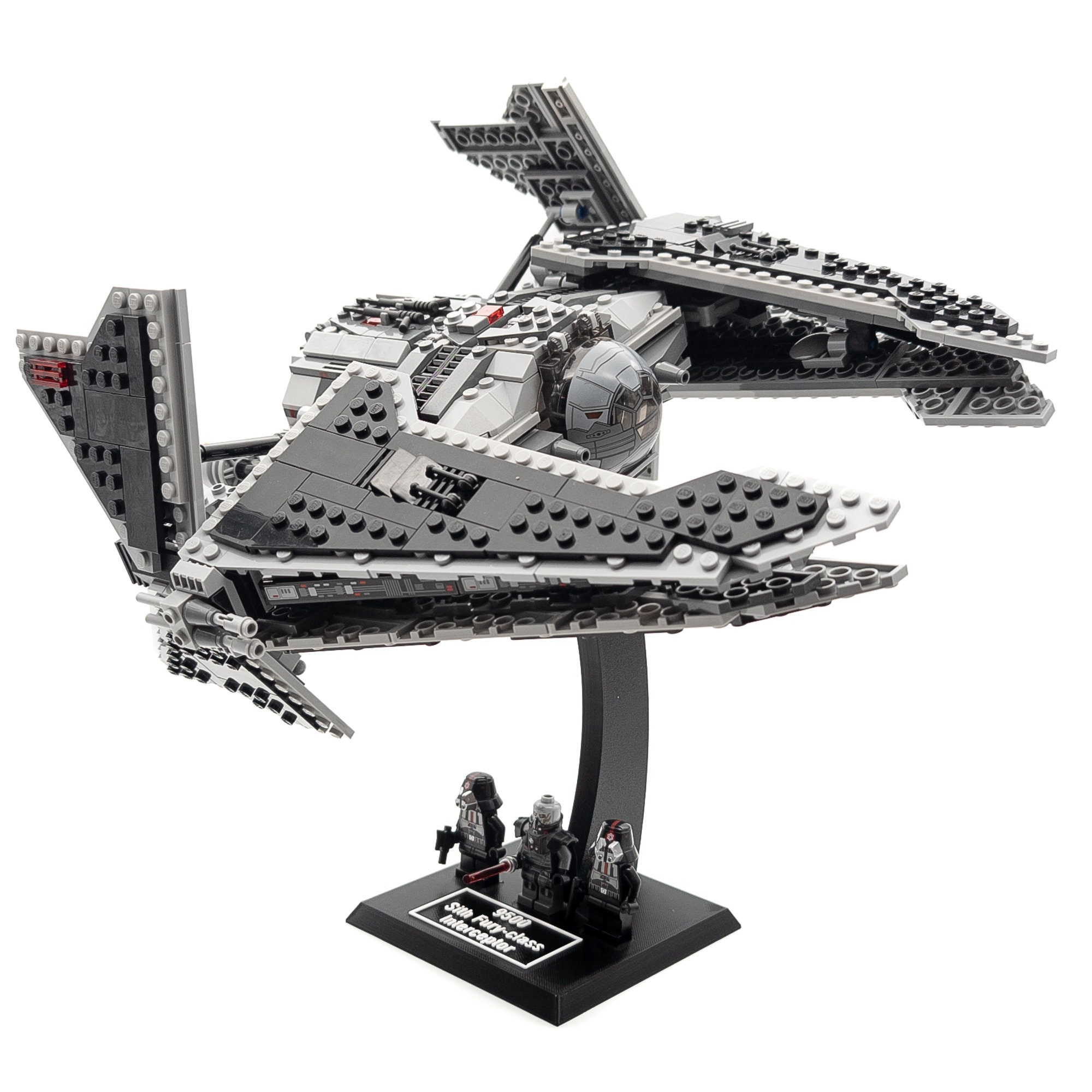 Display Stand for Lego Star Wars 9500 Sith Fury class Interceptor Etsy