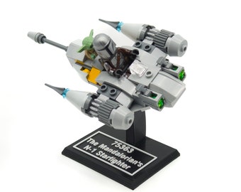 Ausstellungsständer für Lego Star Wars 75363 The Mandalorian N-1 Starfighter Microfighter
