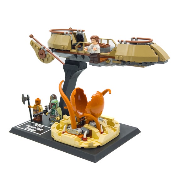 Display Stand for Lego Star Wars 75174 Desert Skiff Escape Etsy