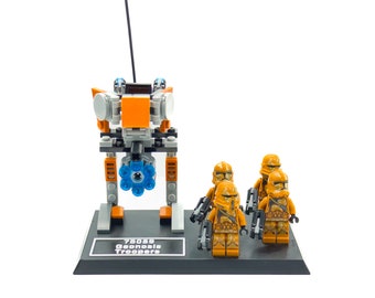 Display Stand for Lego Star Wars 75089 Geonosis Troopers