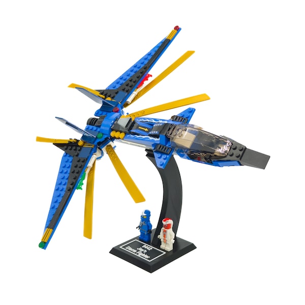 Präsentationsständer für Lego Ninjago 9442 Jay's Storm Fighter