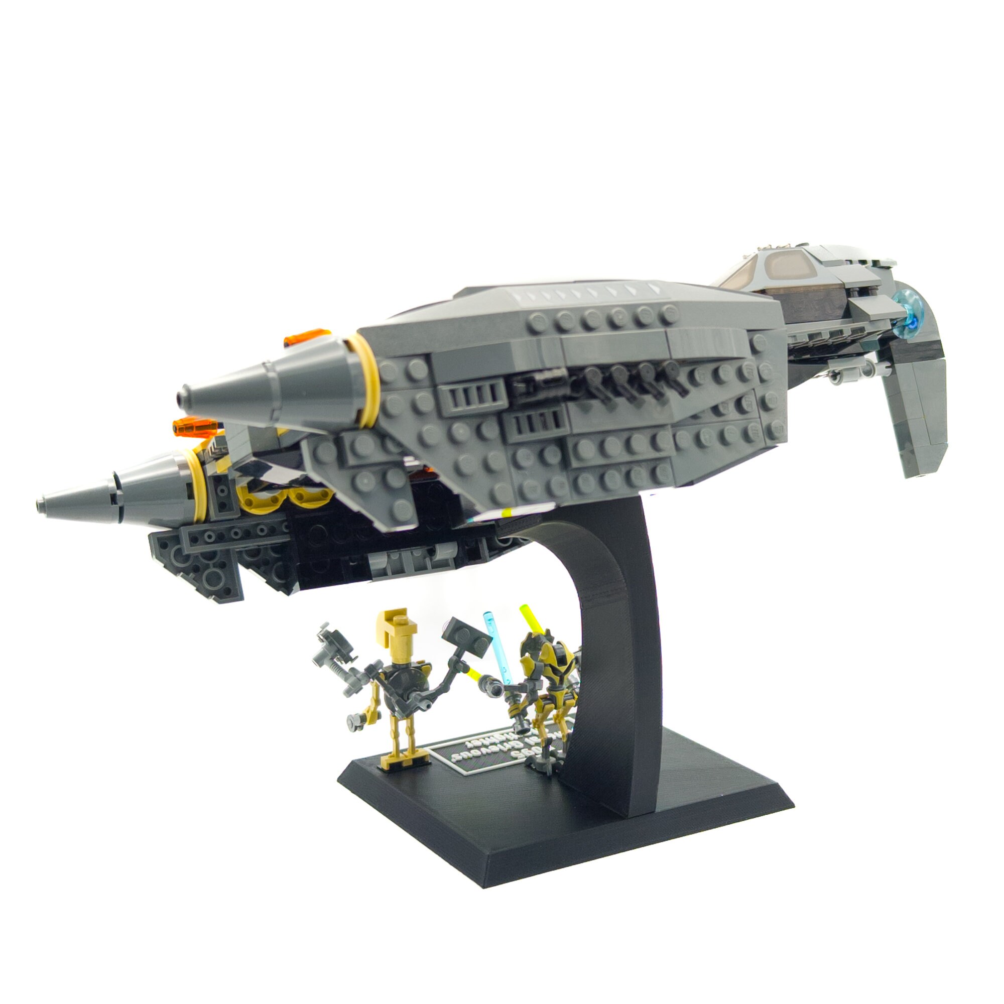Display Stand for Lego Star Wars 8095 75286 General Grievous Starfighter Etsy Canada