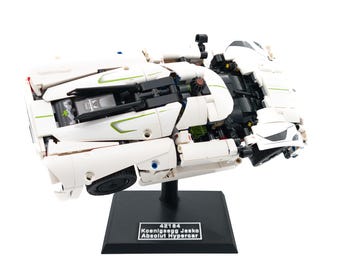 Display Stand for LEGO Technic 42184 / 42173 Koenigsegg Jesko
